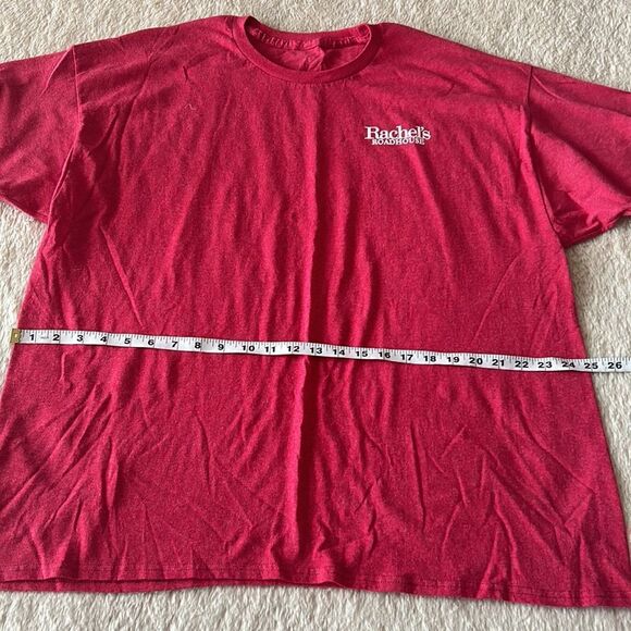 Rachel’s Roadhouse red short sleeve t shirt size XXL - Picture 10 of 16